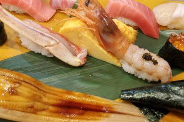 新鮮なネタで作られた寿司